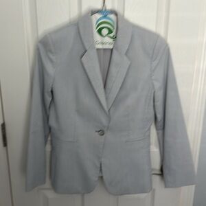 Antonio Melani thin blue pinstripe pant suit.  Gorgeous 2 piece.